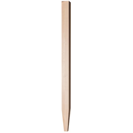 Osborne Wood Products 34 1/2 x 2 4 Sided Taper Island Leg in Alder 342569A